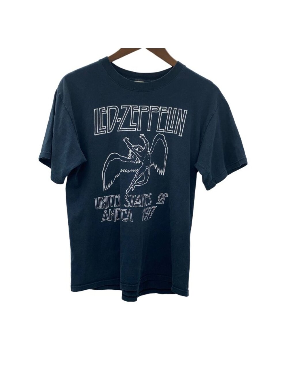 Anvil Vintage Medium Led Zeppelin Tour Reissue Tshirt 2003